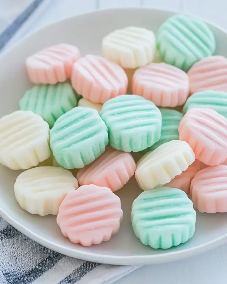 Homemade Cream Cheese Mints Recipe photo