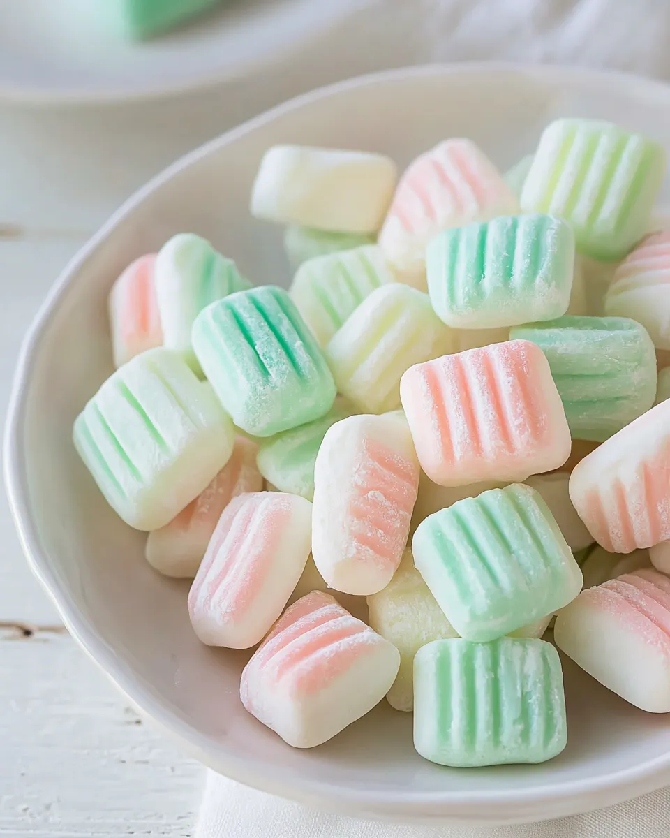 Delicious Cream Cheese Mints Recipe shot