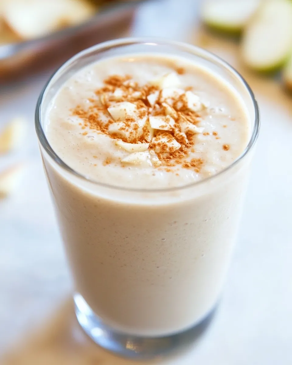 Classic Creamy Apple Smoothie image