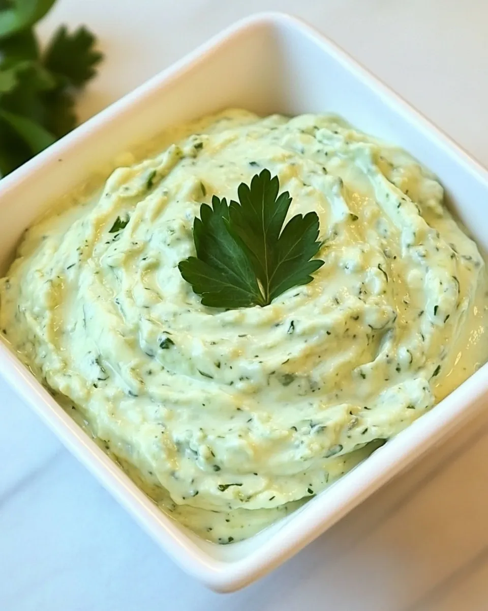 Easy Creamy Avocado Yogurt Dip picture