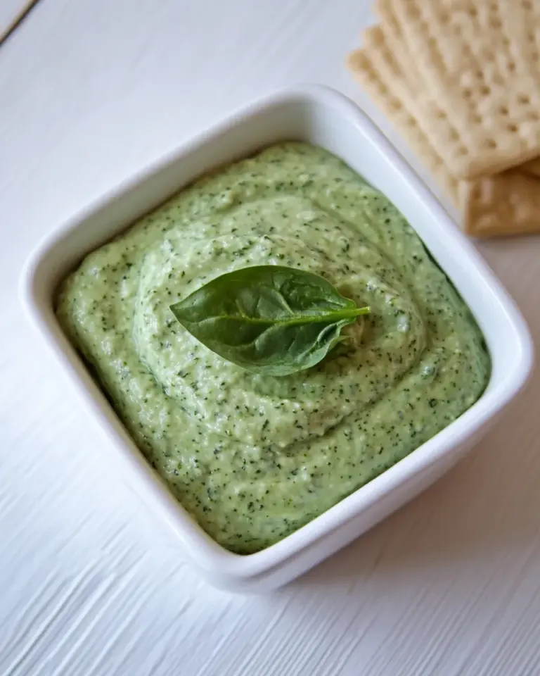 Homemade Creamy Avocado & Spinach Dip photo