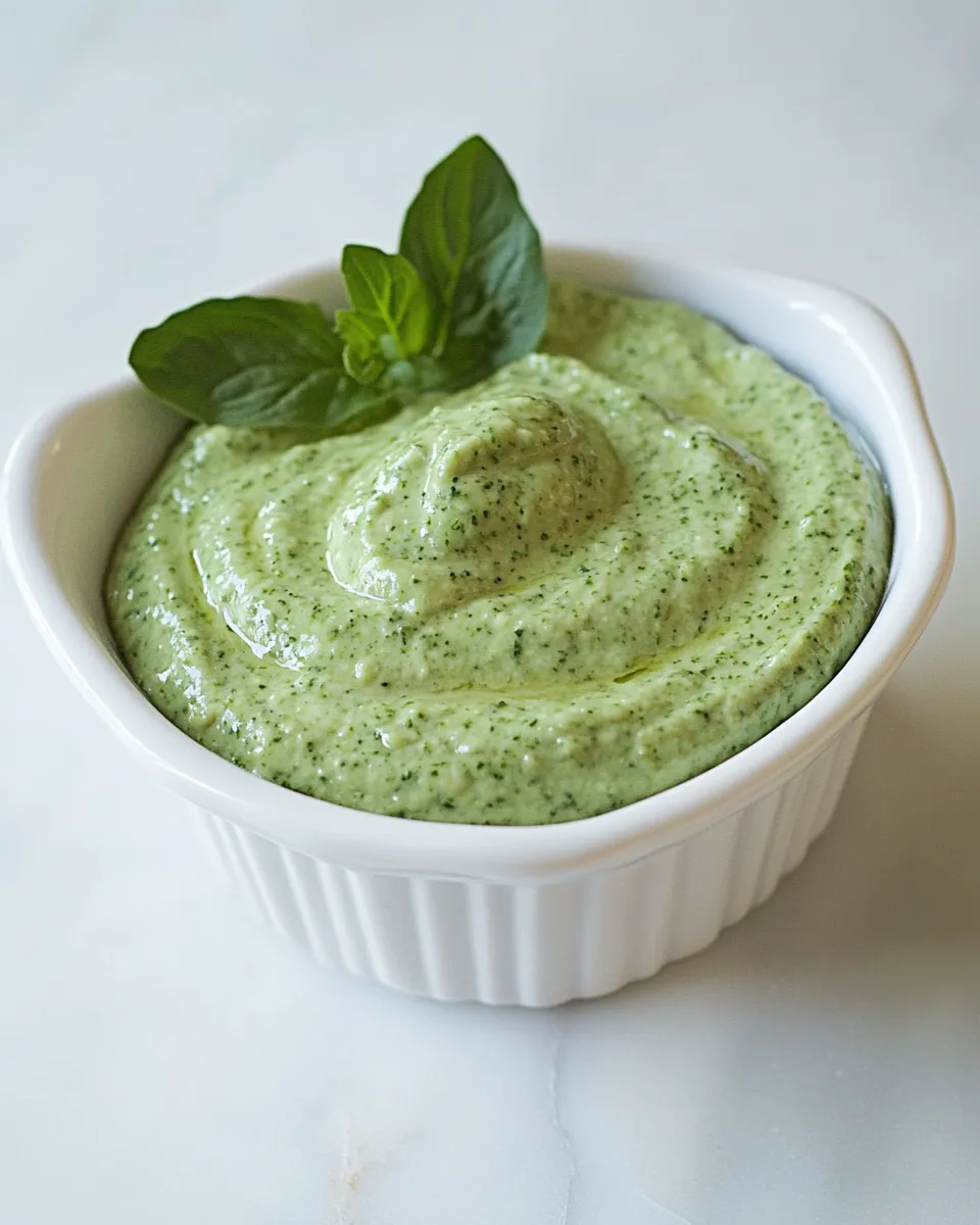 Classic Creamy Avocado & Spinach Dip image