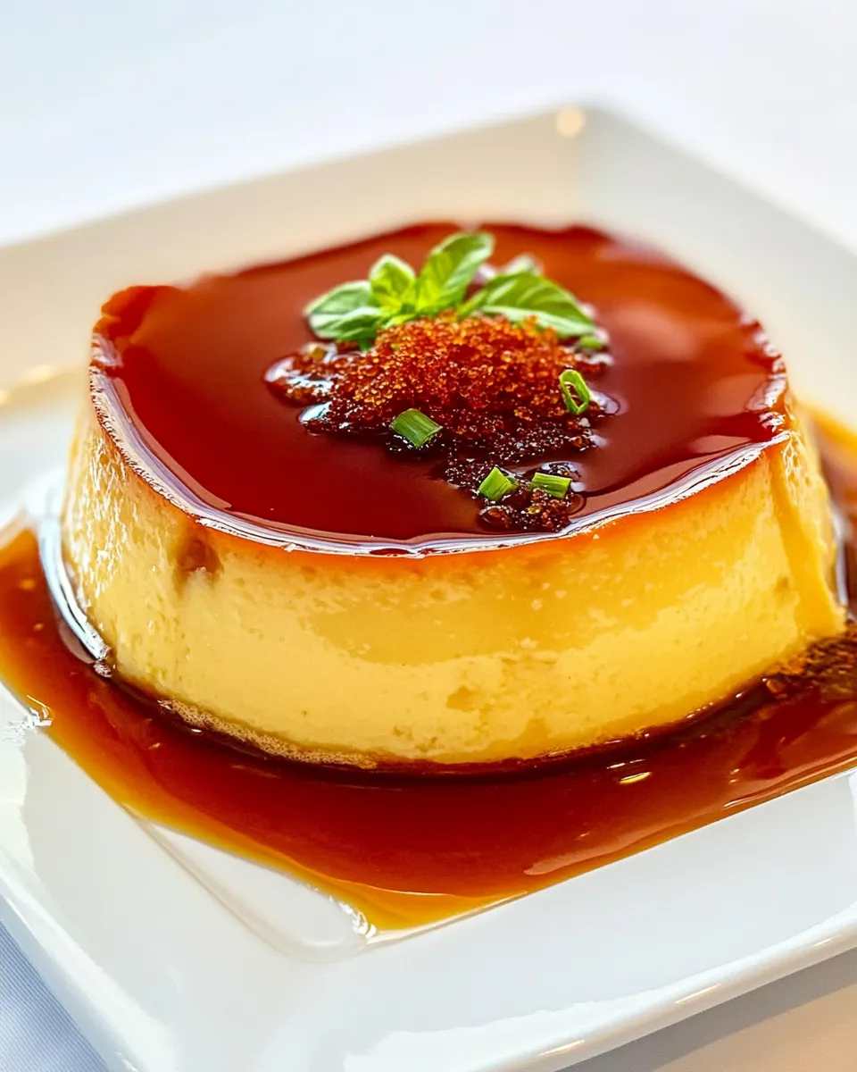 Classic Creamy Flan Recipe photo