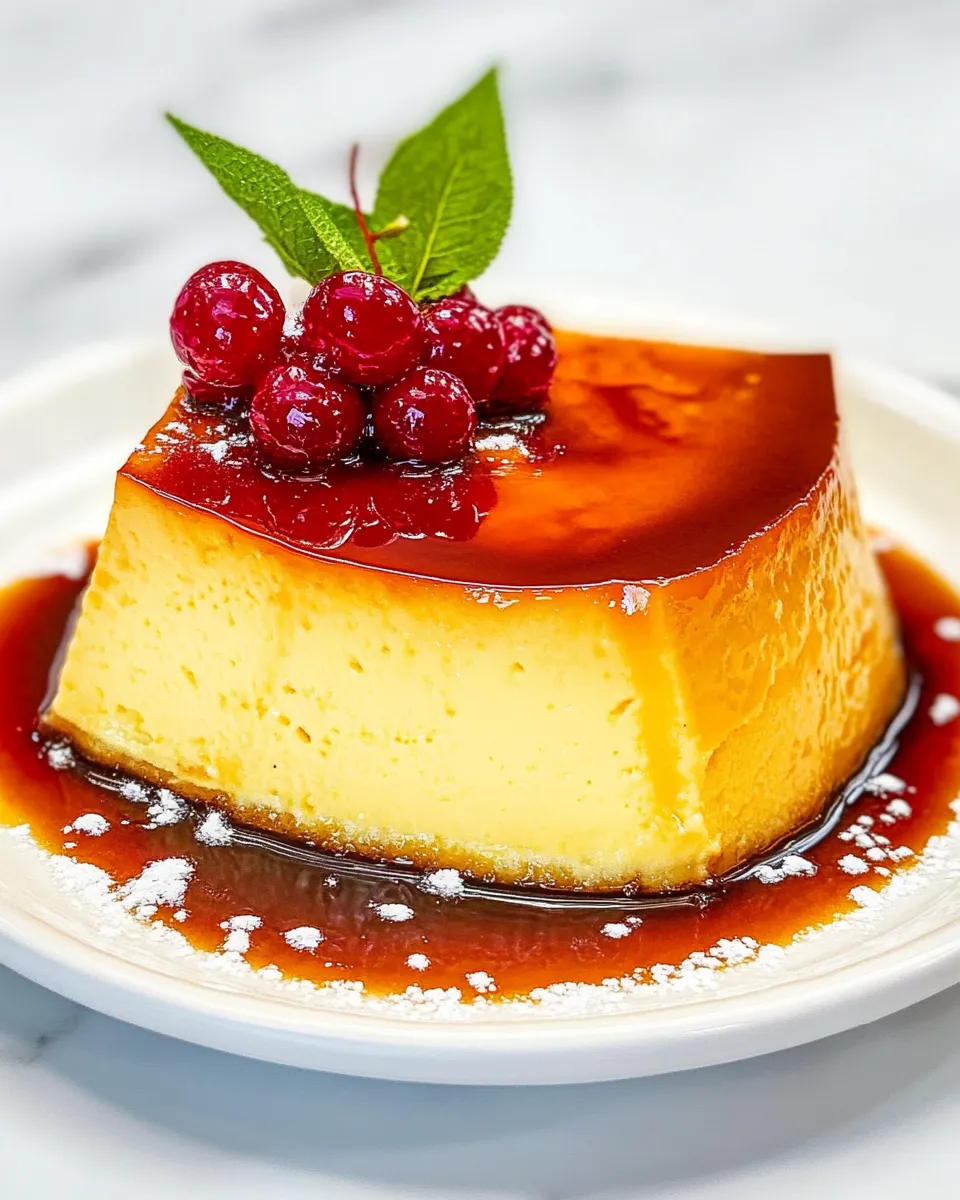 Delicious Creamy Flan Recipe picture