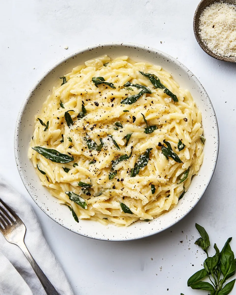 Classic Creamy Orzo image