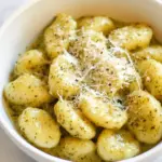 Homemade Creamy Pesto Gnocchi photo