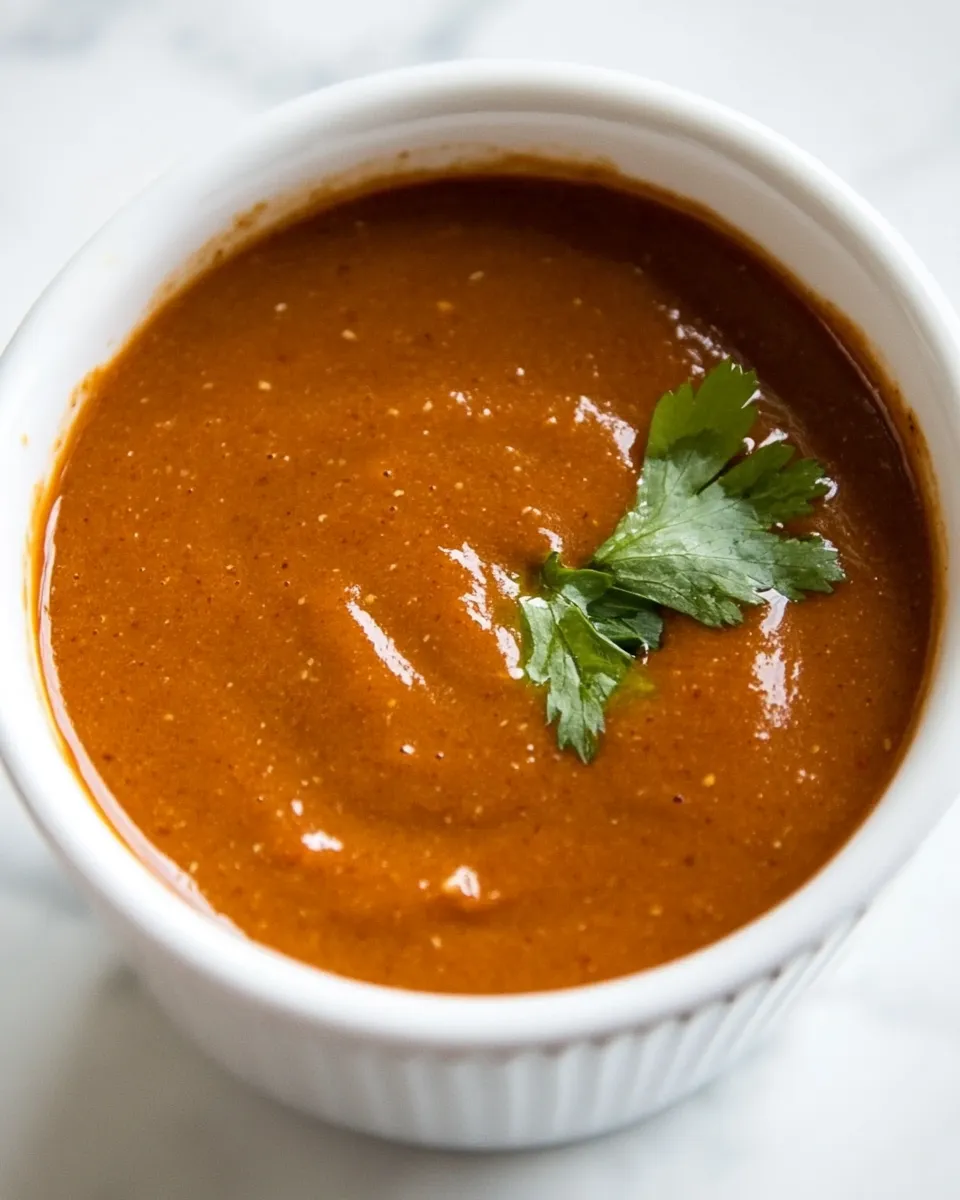 Homemade Creamy Red Enchilada Sauce picture