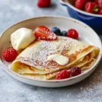 Homemade Crepes Recipe photo