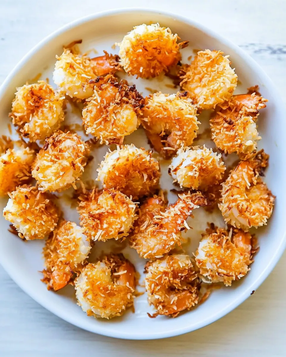 Homemade Crispy Baked Coconut Shrimp recipe photo