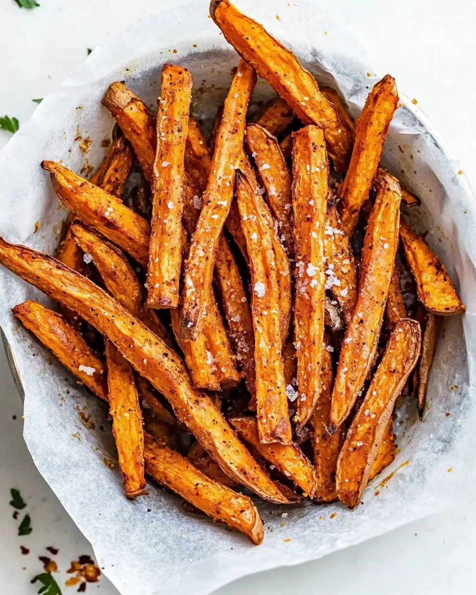 Easy Crispy Baked Sweet Potato Fries In The Oven picture
