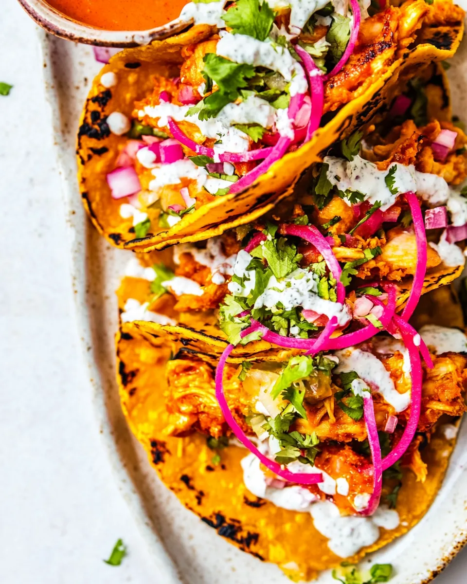 Homemade Crispy Buffalo Chicken Tacos picture