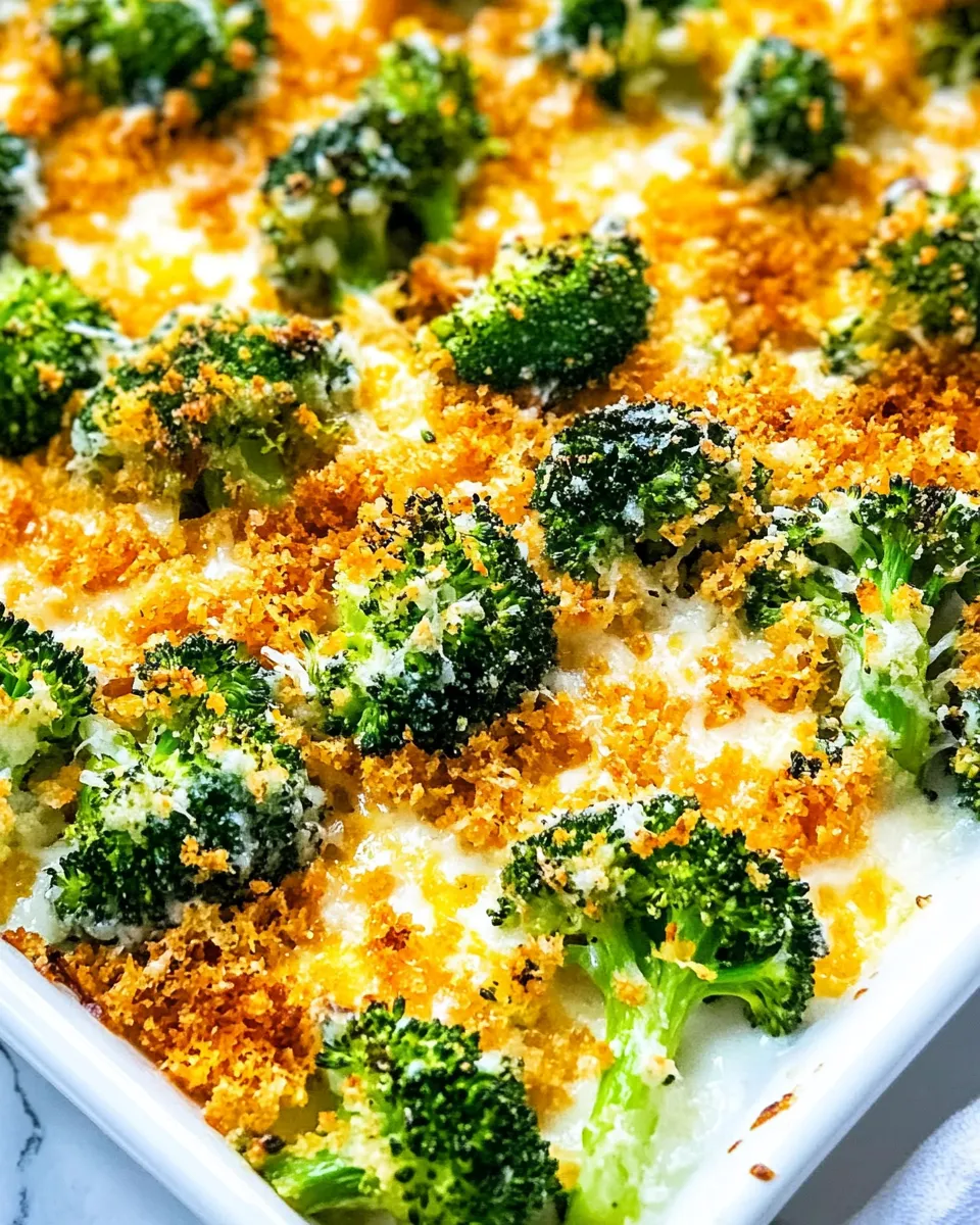 Delicious Crispy Cheesy Roasted Broccoli shot