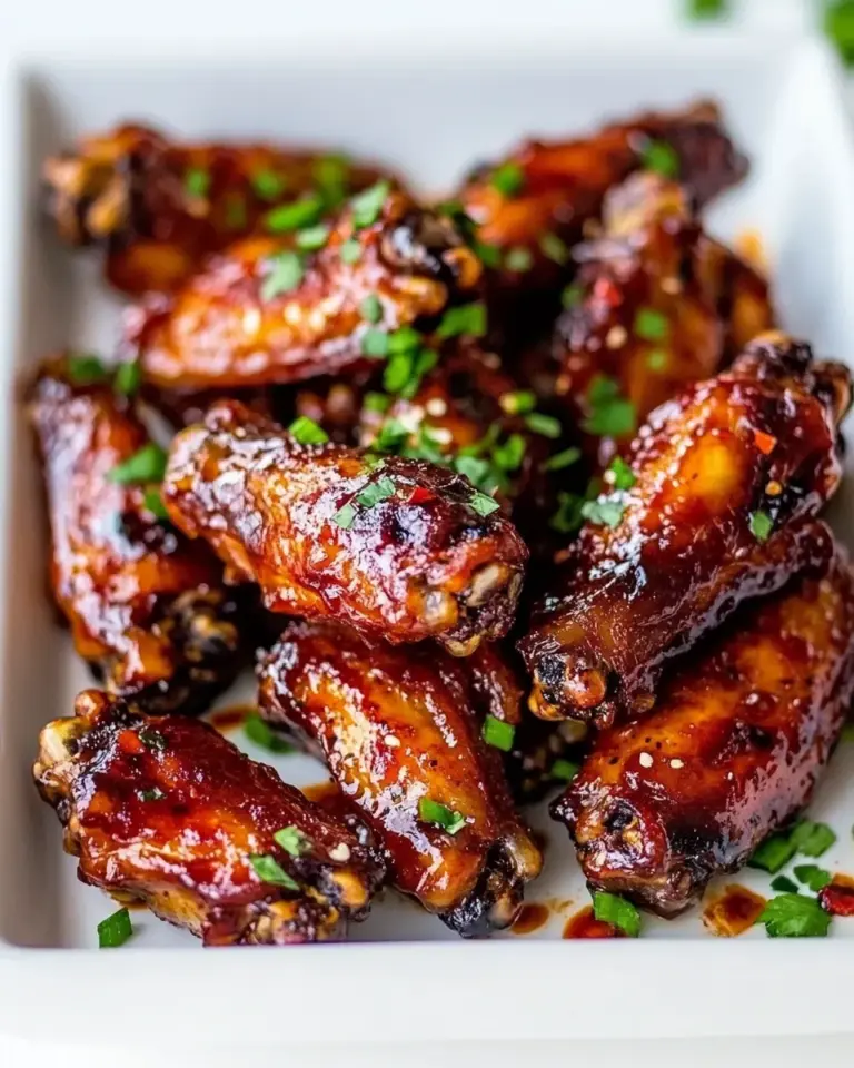 Homemade Crock Pot Sweet and Spicy Sticky Wings photo