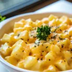 Homemade Crockpot Cheesy Potatoes photo