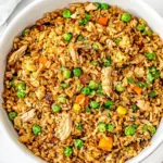 Homemade Crockpot Chicken Fried Rice photo