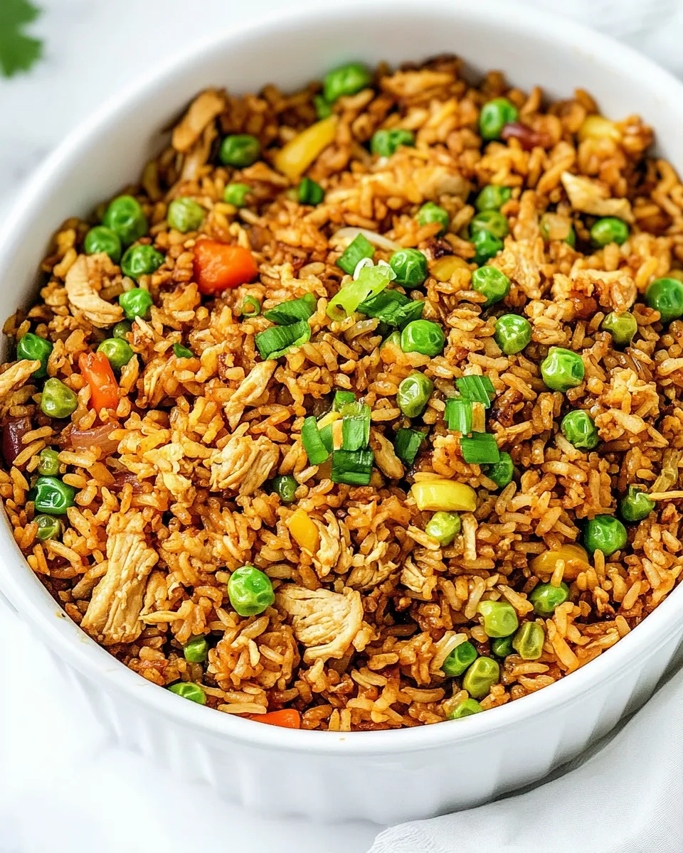 Easy Crockpot Chicken Fried Rice picture