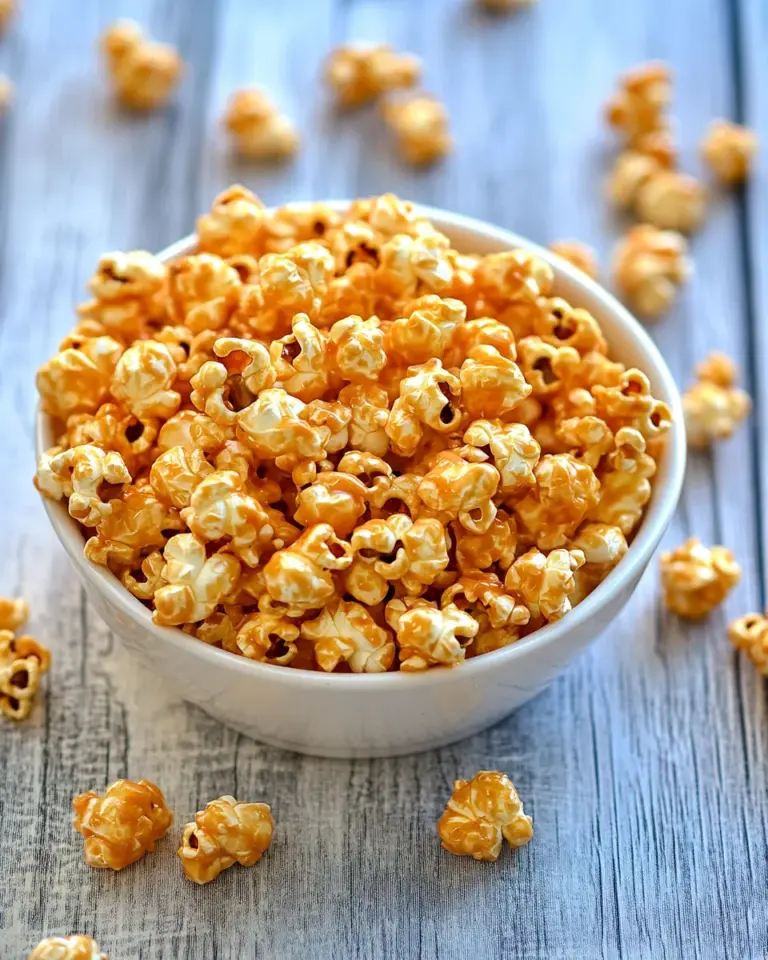 Homemade Crunch and Munch Caramel Popcorn photo