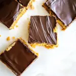 Homemade Crunchy Peanut Butter Bars photo