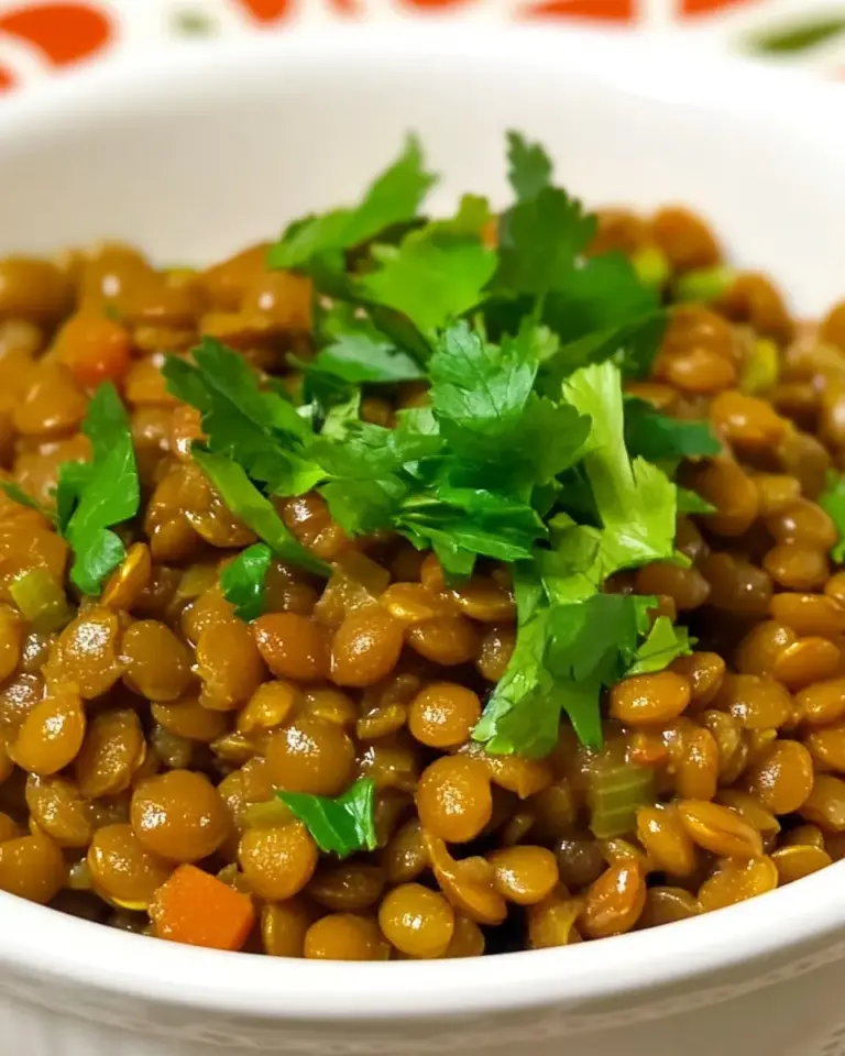 Homemade Curried Lentils photo