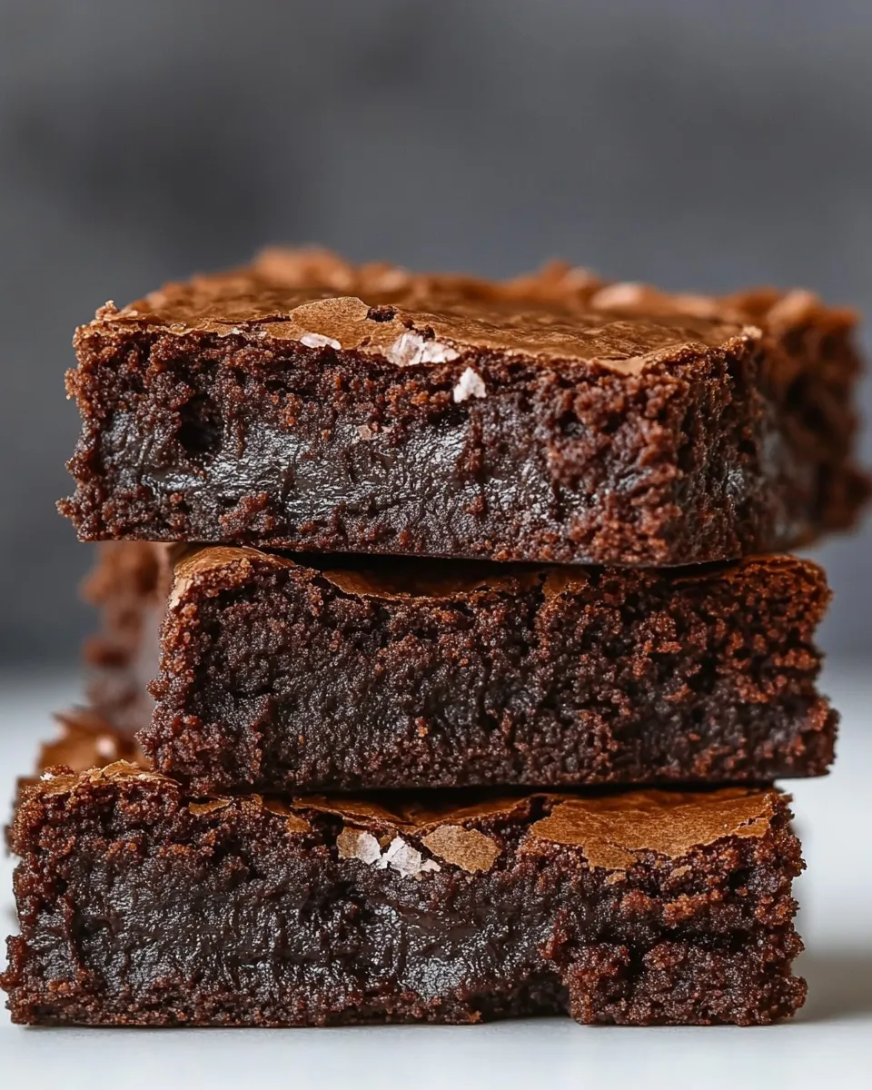 Homemade Death by Chocolate Brownies image