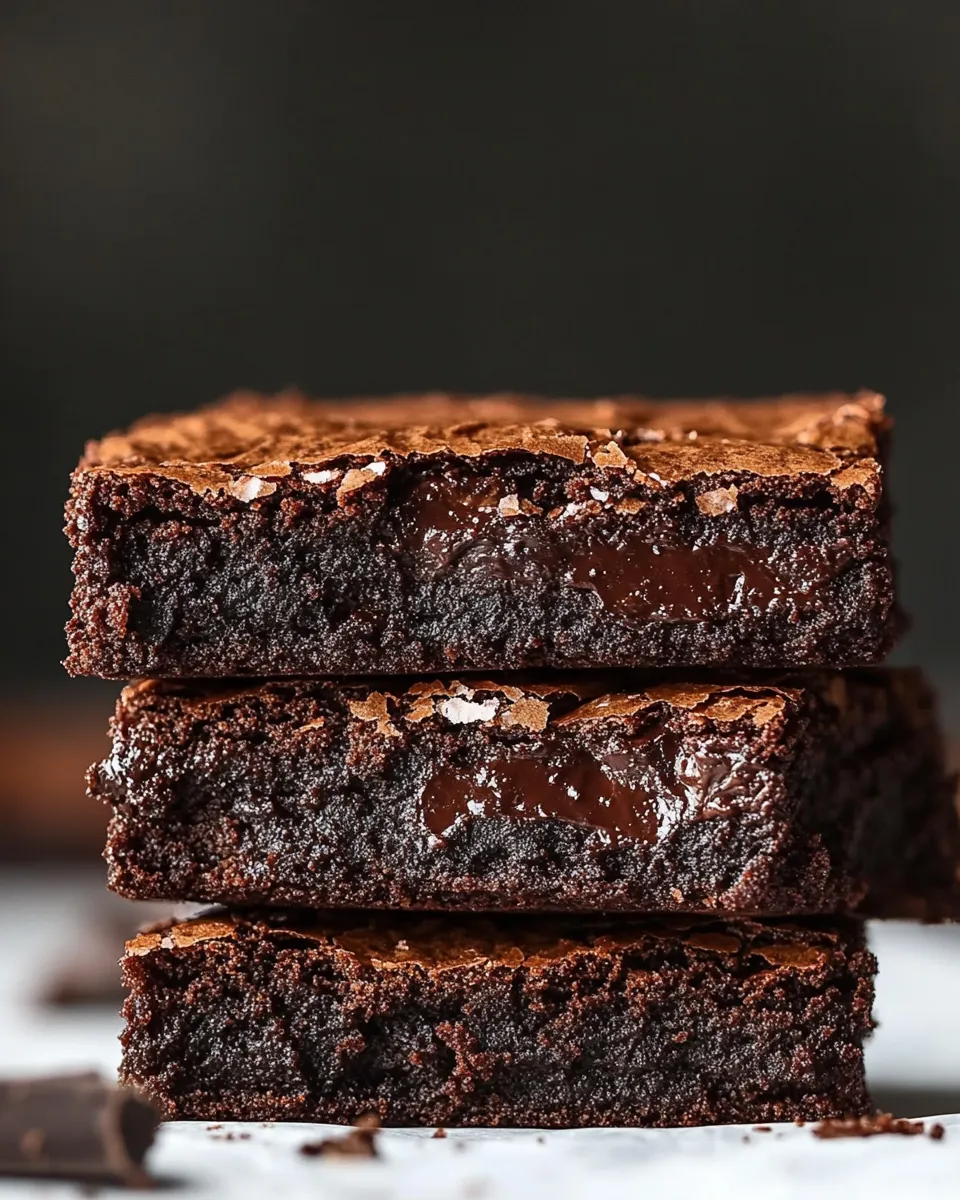 Classic Death by Chocolate Brownies photo