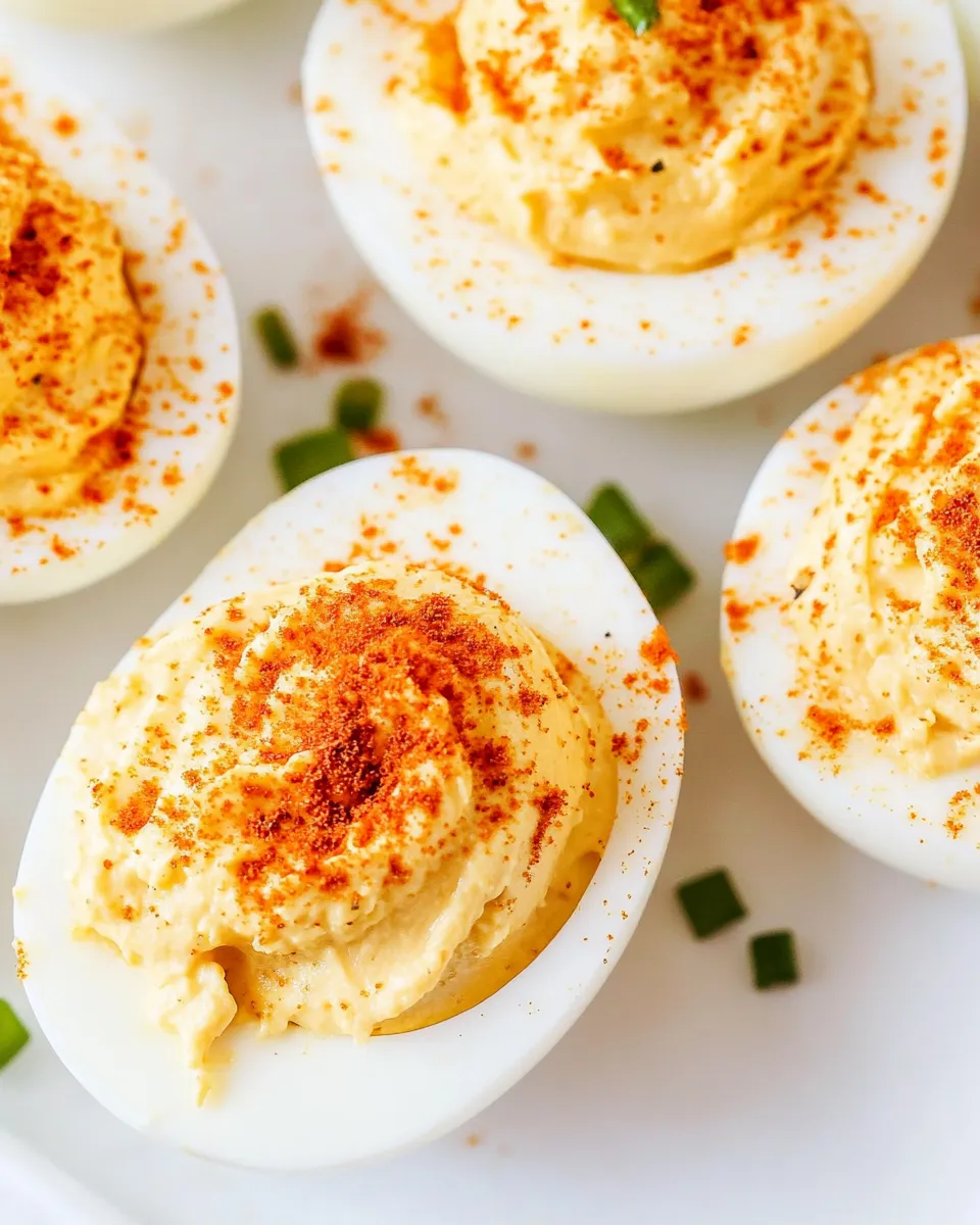 Homemade Deluxe Deviled Eggs photo