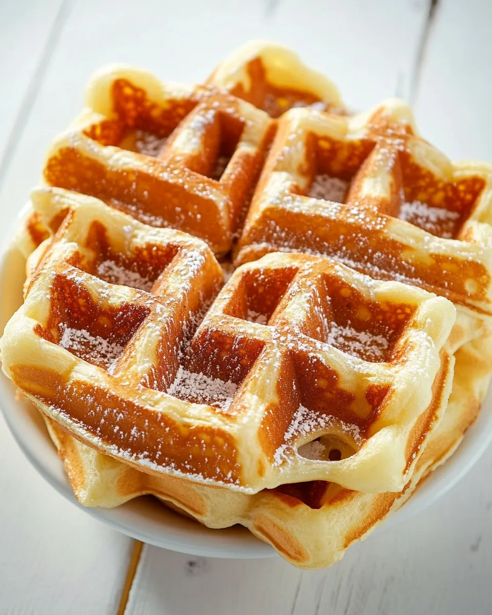 Classic Donut-Glazed Yeasted Waffles image
