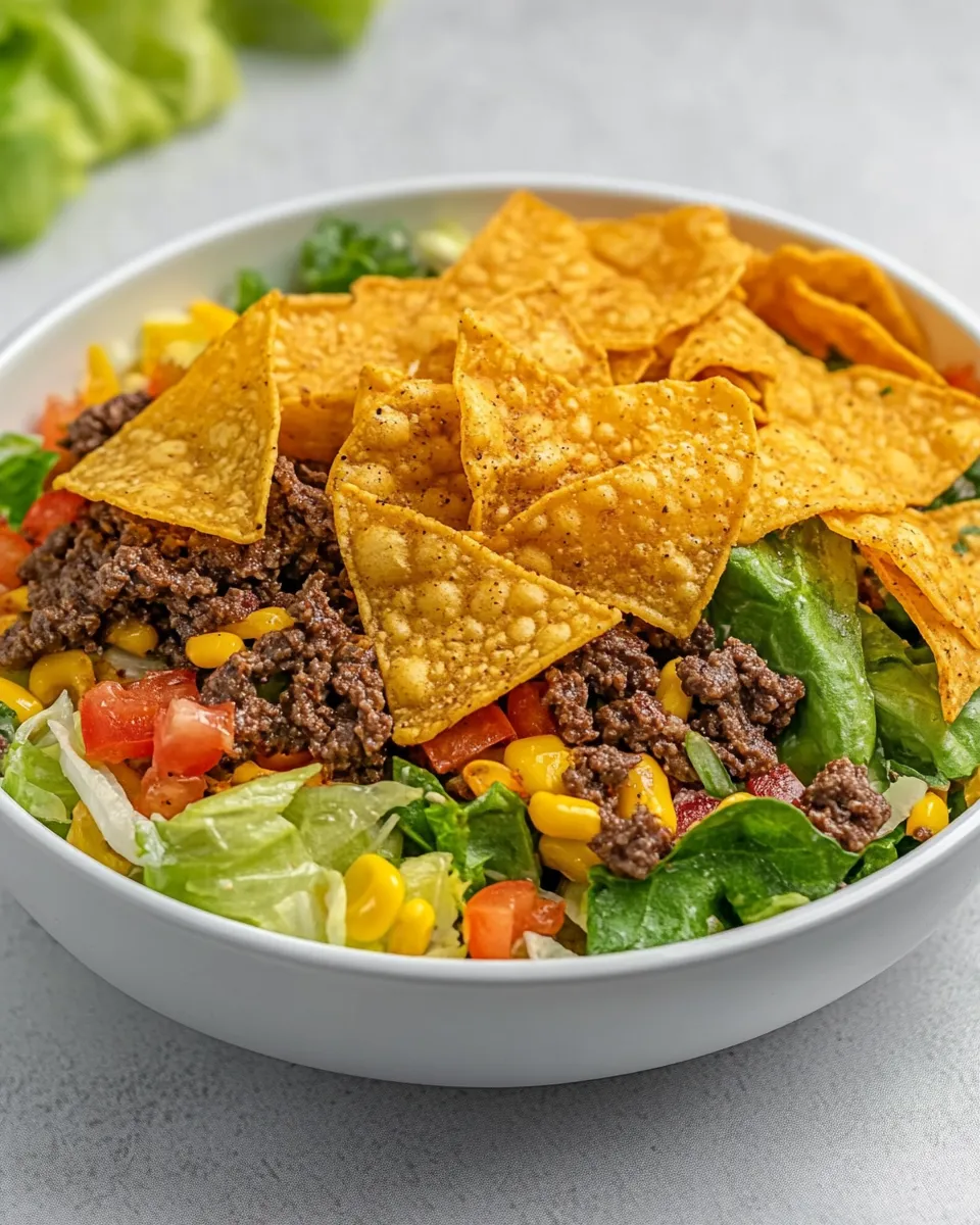 Easy Doritos Taco Salad picture