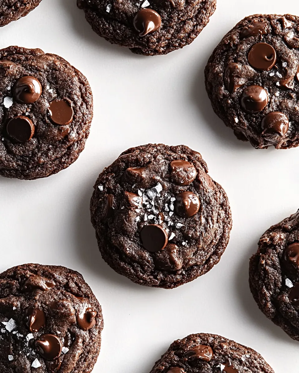 Homemade Double Chocolate Chip Cookies photo