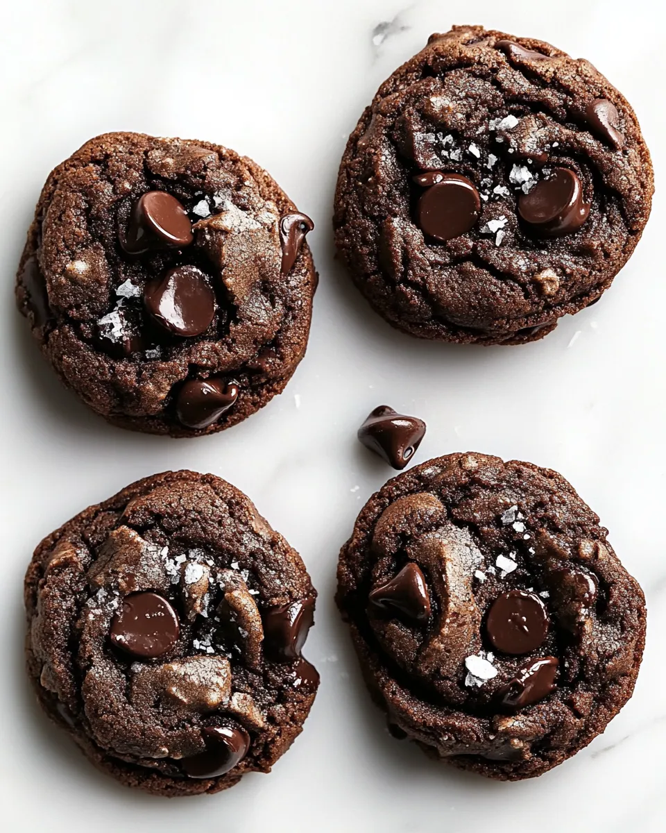 Classic Double Chocolate Chip Cookies image