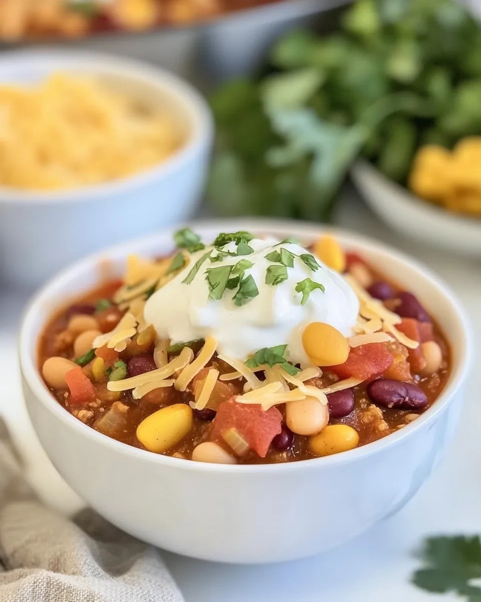 Quick Easy 5-Bean Chili picture