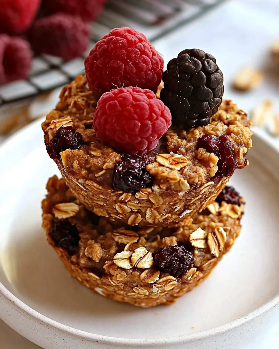 Classic Easy Baked Oatmeal Cups Recipe photo