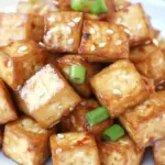 Delicious Easy Baked Tofu (Savory!) photo