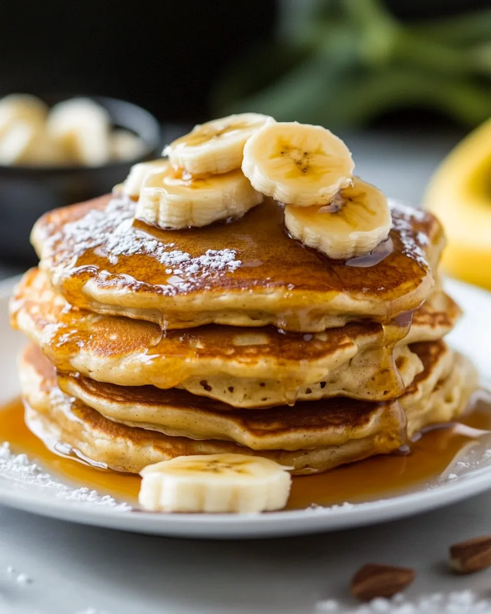 Homemade Easy Banana Pancakes photo