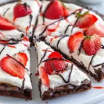 Homemade Easy Brownie Pizza photo