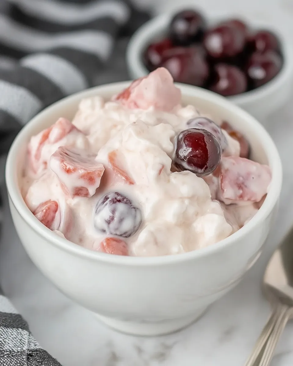 Quick Easy Cherry Fluff Salad picture