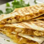 Homemade Easy Chicken & Cheese Quesadillas photo