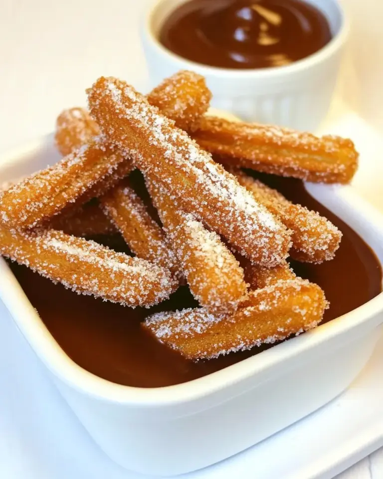 Homemade Easy Chocolate Con Churros image