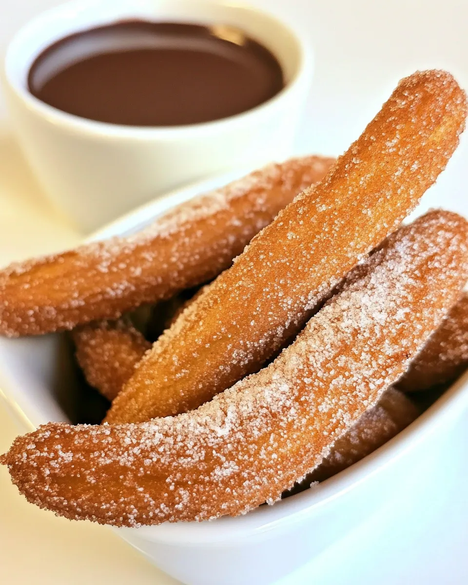 Classic Easy Chocolate Con Churros photo