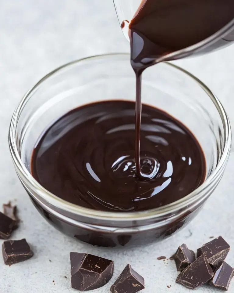 Homemade Easy Clean-Eating Chocolate Syrup recipe image