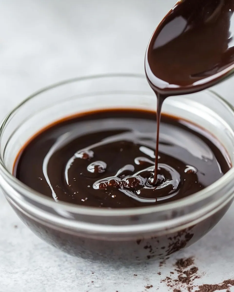 Classic Easy Clean-Eating Chocolate Syrup photo