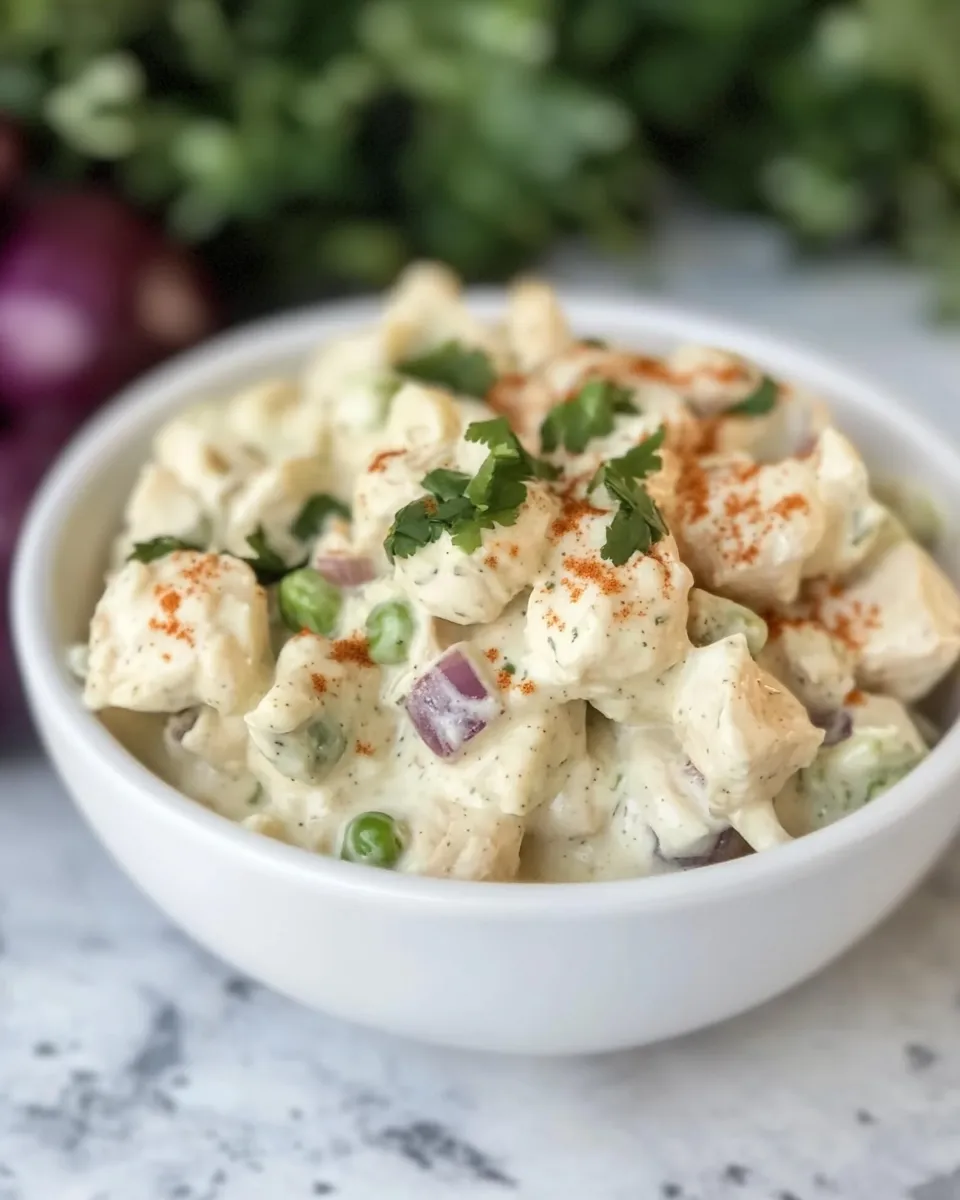 Classic Easy Curried Chicken Salad Recipe image