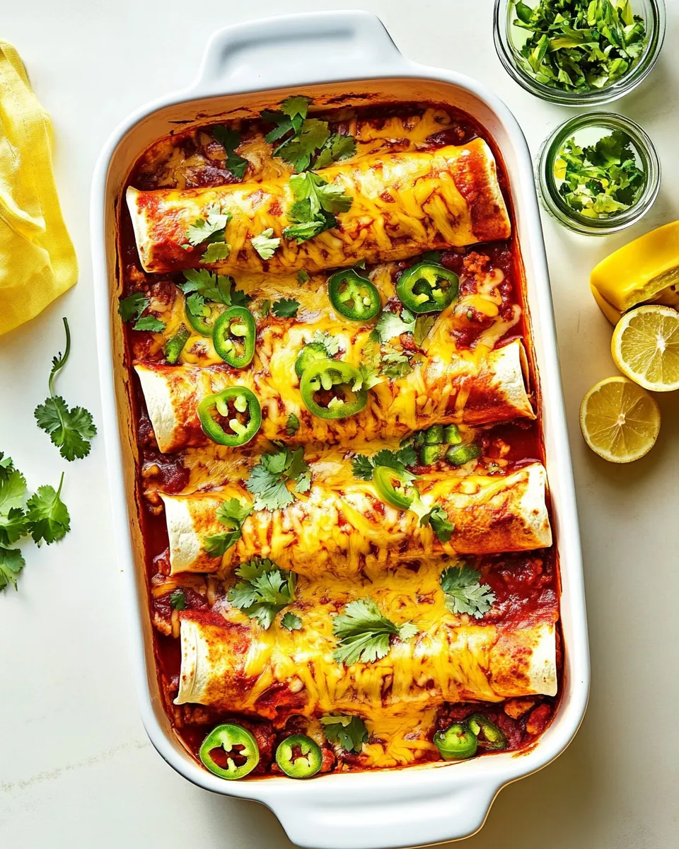 Classic Easy Enchiladas recipe image