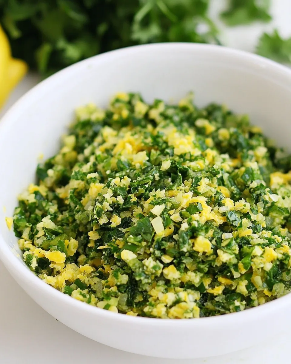 Homemade Easy Gremolata Recipe photo
