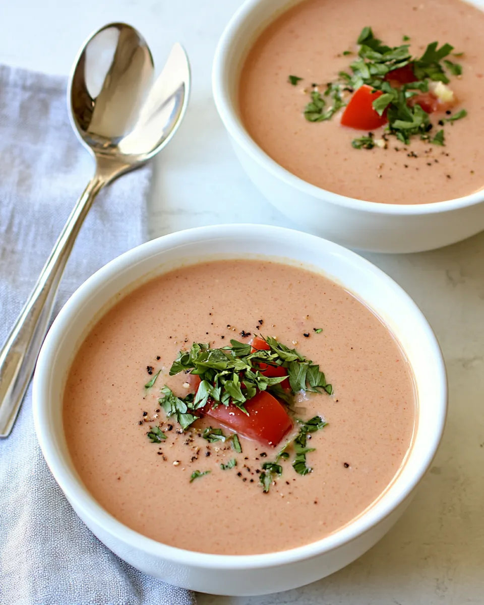 Delicious Easy Homemade Tomato Soup Recipe (Better Than Canned!) photo