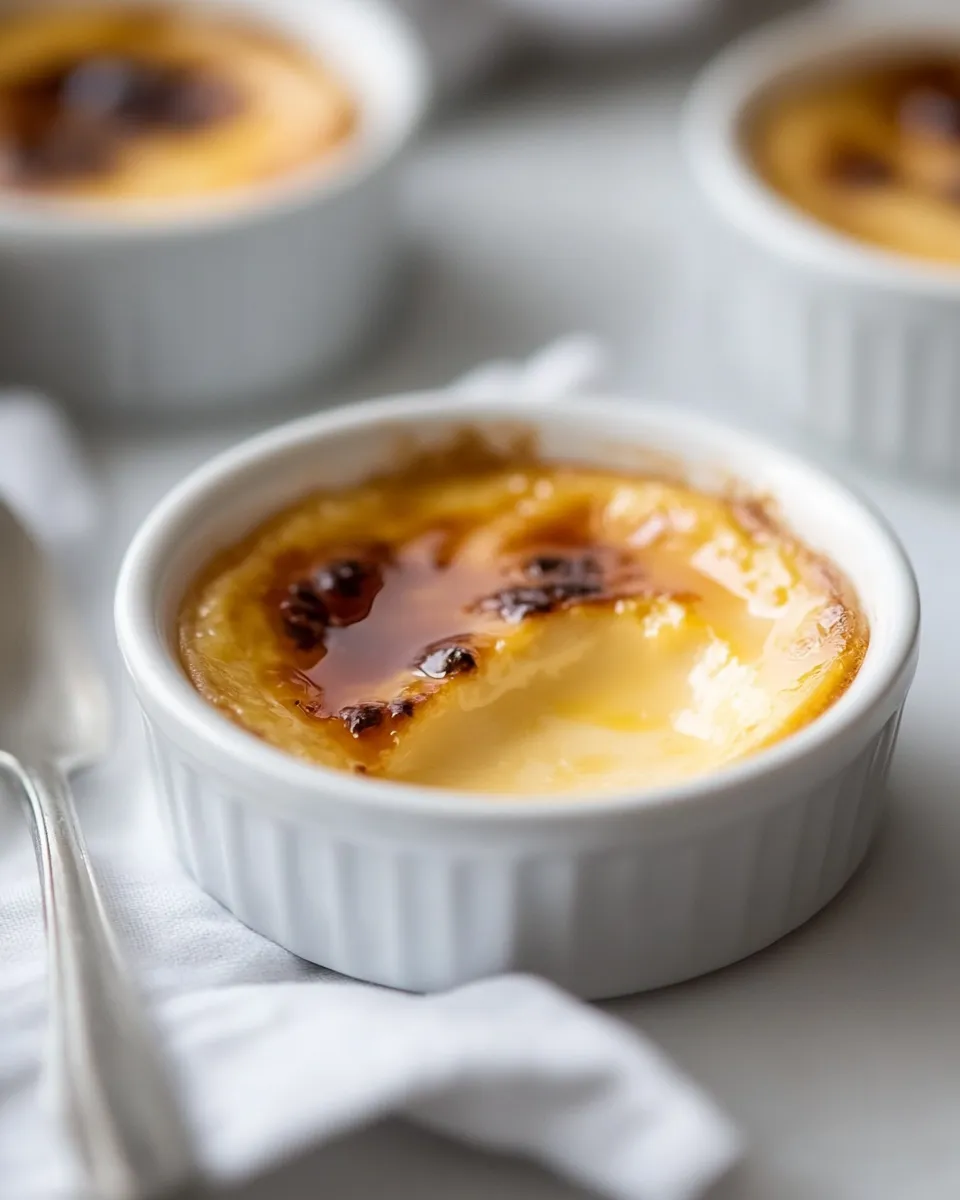 Classic Easy Instant Pot Instant Pot Crme Brle with passionfruit picture