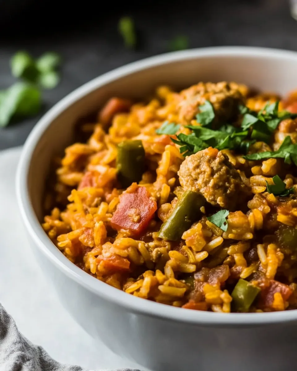 Quick Easy Jambalaya (Gluten-Free) shot