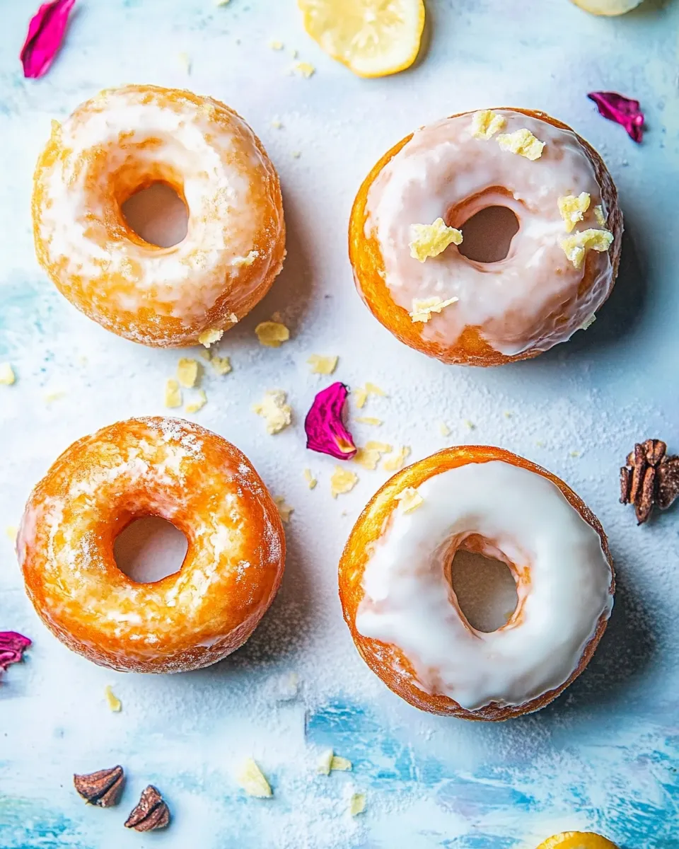 Delicious Easy Lemon Ricotta Old Fashioned Doughnuts. picture