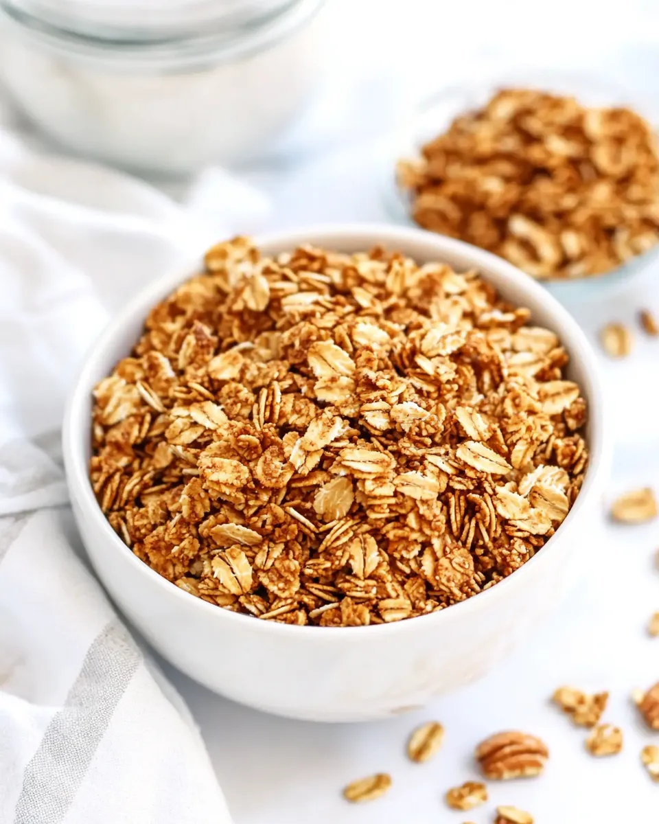 Classic Easy Maple Cinnamon Granola image