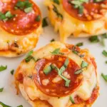 Homemade Easy Mini Pepperoni Pizzas photo